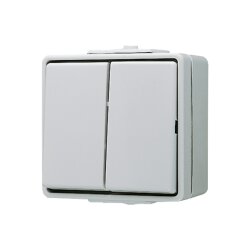 Jung Doppeltaster 635W 10 AX 250 V