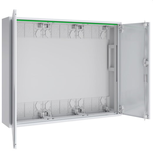 ABN Feldverteiler AP T:160mm Leer 144 TE 3x4-rg.m.Vollt. ABNRM304