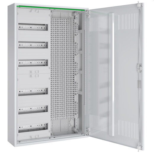 ABN Feldverteiler AP T:160mm m.Lüftungst.6 -rg. ABNRM206M01