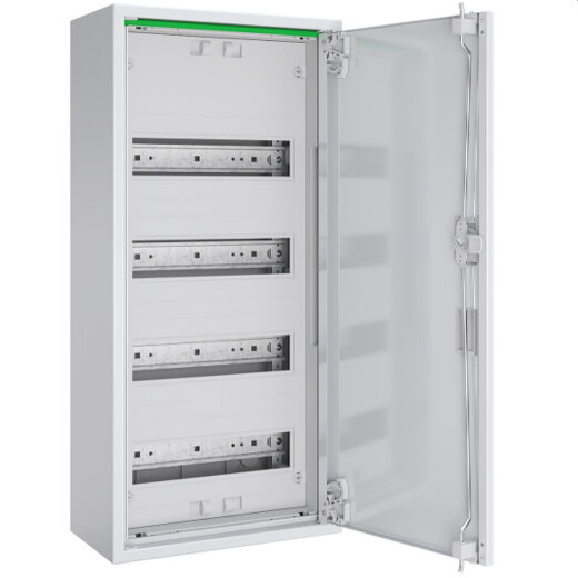 ABN Feldverteiler AP T:160mm m.Vollt.1x4-rg.KS REG ABNRM104R01