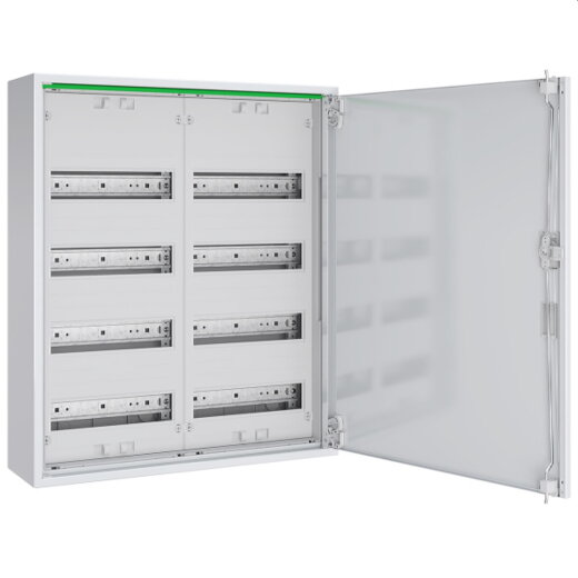 ABN Feldverteiler AP T:160mm m.Vollt.2x4-rg.KS REG ABNRM204R01