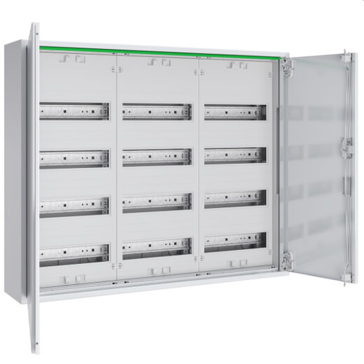 ABN Feldverteiler AP T:160mm m.Vollt.3x4-rg.KS REG ABNRM304R01