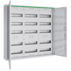 ABN Feldverteiler AP T:160mm m.Vollt.3x5-rg.KS REG...