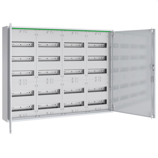 ABN Feldverteiler AP T:160mm m.Vollt.4x5-rg.KS REG ABNRM405R01