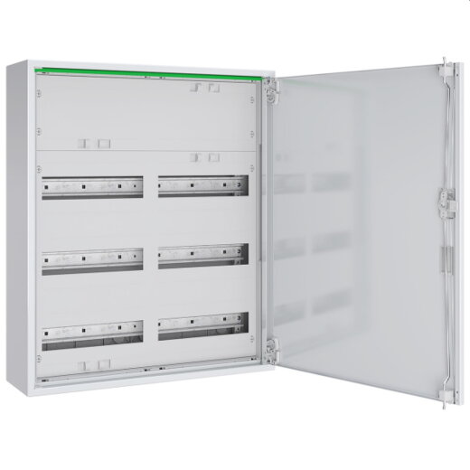 ABN Feldverteiler AP T:160mm m.VT.72TE-REG/24TE-KL 2x4-rg ABNRM204K01