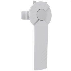 ABN Türverschlussplatte m.weißem Griff...