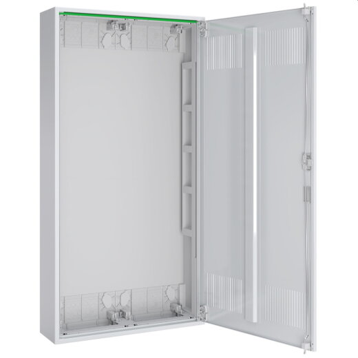 ABN Feldverteiler AP T:160mm Leer 2x7-rg.m.Lüftungst. ABNRM207L01