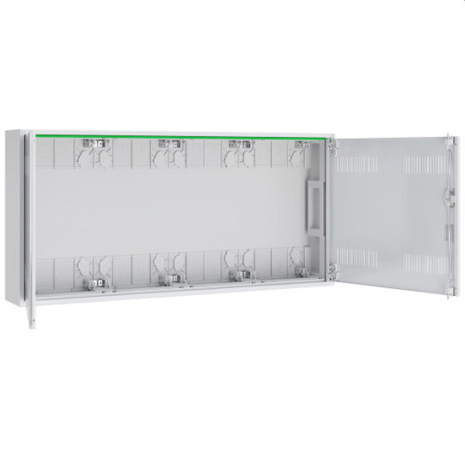 ABN Feldverteiler AP T:160mm Leer 4x3-rg.m.Lüftungst. ABNRM403L01