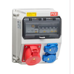 ABN Steckdosenkombi Einbausatz SY16Z 1xCEE 32A, 2xSCHUKO...