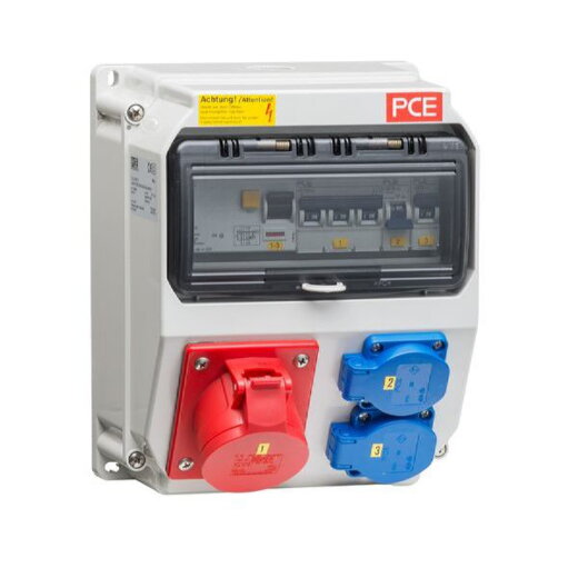 ABN Steckdosenkombi Einbausatz SY15Z 1xCEE 16A, 2xSCHUKO für SL135A SY15Z