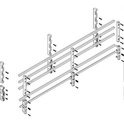 ABN Sammelschienenmodul tief 60mm mit CU 12x10mm 5polig...