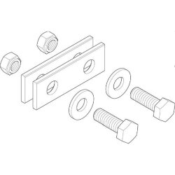 ABN Sammelschienenschrank-Verbindersatz 1polig 630A...