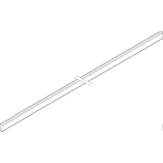ABN CU-Schiene 5FB 12x5x1335mm waagrecht beidseitig XCUW515B