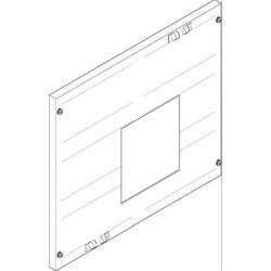 ABN Abdeckplatte 500x450mm 2FB/3RE gefräst 800A 3/4p...