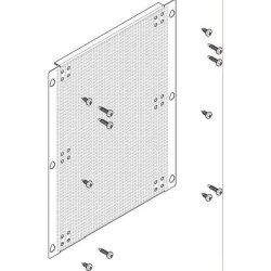 ABN Montageplatte Media 1FB/3RE gelocht 224x310mm (fest)...