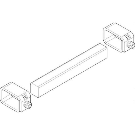 ABN Sammelschienenschrank-Verbindersatz 1polig 355A 12x10mmNE/NP XSV1113