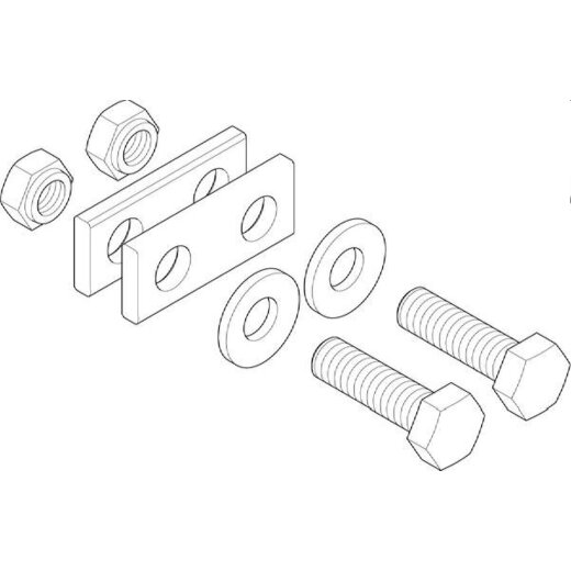 ABN Sammelschienenschrank-Verbindersatz 1polig 500A 20x10mm S/SF/SP XSV1211