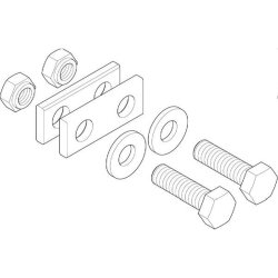 ABN Sammelschienenschrank-Verbindersatz 1polig 500A...