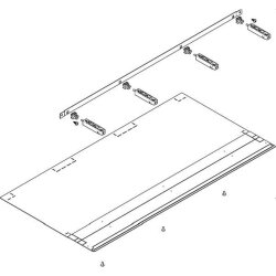 ABN Abschottung KU waagrecht FB3 500mm tief NTW3-5
