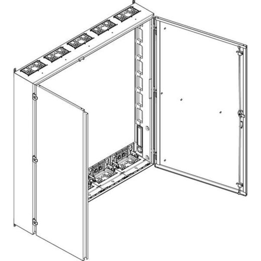 ABN Systemgehäuse SP59 1300x1400 IP54 SP59