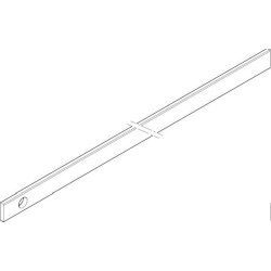 ABN CU-Schiene 3FB 20x5x791mm waagrecht einseitig XCUW523E