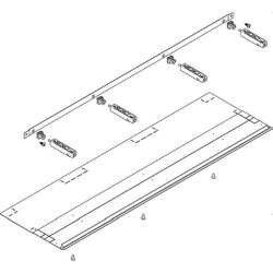 ABN Abschottung KU waagrecht FB3 340mm tief NTW3-3