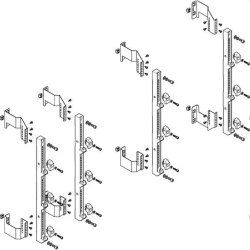 ABN Sammelschienenmodul flach 185mm für CU 30x10mm...