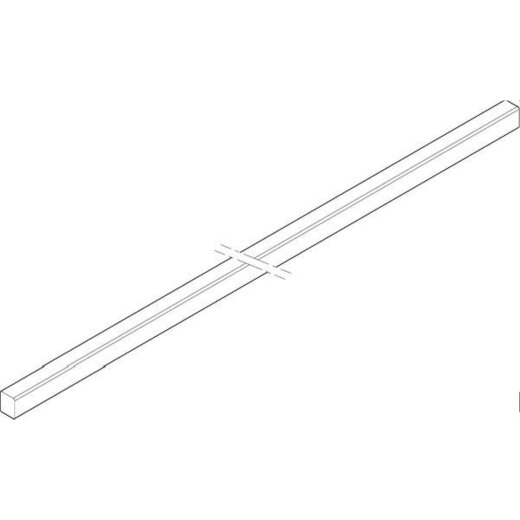 ABN CU-Schiene 4FB 12x10x995mm waagrecht XCUW114
