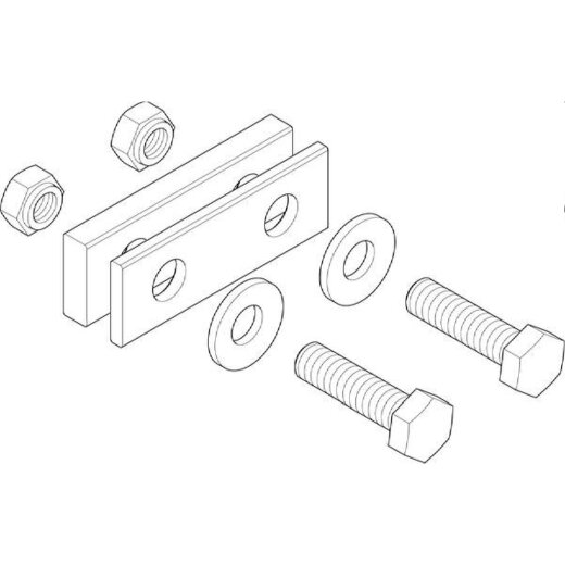 ABN Sammelschienenschrank-Verbindersatz 1polig 800A 40x10mm NE/NP XSV1413