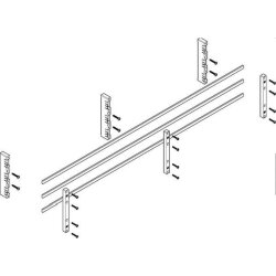 ABN Sammelschienenmodul flach 60mm mit CU 12x5mm 3polig...