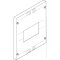 ABN Abdeckplatte 250x300mm 1FB/2RE gefräst 160-250A 3/4p FAT12130N