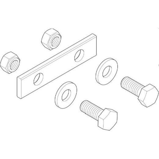 ABN Sammelschienenschrank-Verbindersatz 1polig 320A 20x5mm NE/NP XSV5213