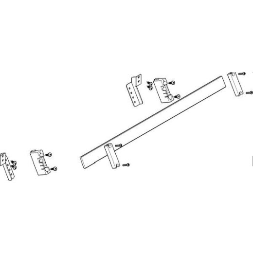 ABN Sammelschienenmodul N/PE mit CU 30x5mm 1polig 30° Standard MXSC21441