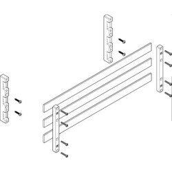 ABN Sammelschienenmodul 60mm mit CU 30x5mm 3polig 70mm...