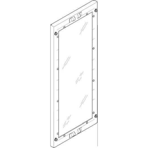ABN Abdeckplatte 250x600mm 1FB/4RE geschlossen Sichtsch. FAS14N