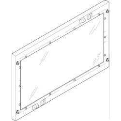 ABN Abdeckplatte 500x300mm 2FB/2RE geschlossen Sichtsch....