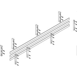 ABN Sammelschienenmodul flach 60mm mit CU 30x5mm 3polig...