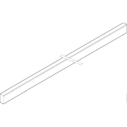 ABN CU-Schiene 2RE 20x10x295mm senkrecht XCUS122