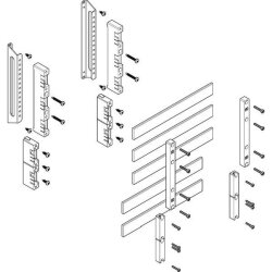 ABN Sammelschienenmodul tief 60mm mit CU 30x5mm 5polig...