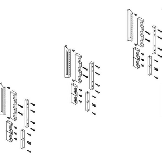 ABN Sammelschienenmodul tief 60mm für CU 12x5mm 5polig 32mm MTS43605