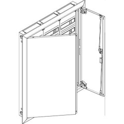 ABN ESPRO Flachverteiler UP/HW T: 110mm UK37 252TE...