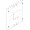 ABN Abdeckplatte 250x300mm 1FB/2RE gefräst 160-250A 3/4p FAT12230N