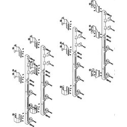 ABN Sammelschienenmodul tief 185mm für CU 40x10mm...