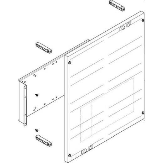 ABN ESPRO-Modul tief 500x600mm 800-1600A, 3/4poligolig MT24160