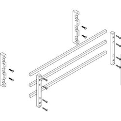 ABN Sammelschienenmodul 60mm mit CU 12x10mm 3polig 70mm...