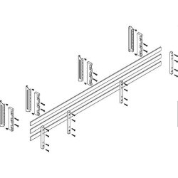 ABN Sammelschienenmodul tief 60mm mit CU 30x5mm 3polig...