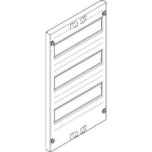 ABN Abdeckplatte 250x450mm 1FB/3RE offen 125mm FAO1322N