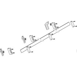 ABN Sammelschienenmodul N/PE mit CU 30x5mm 1polig 30°...