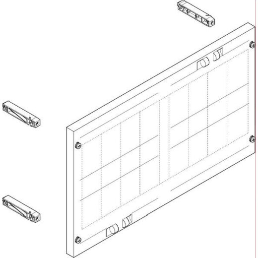 ABN ESPRO-Modul tief 500x300mm MT22674