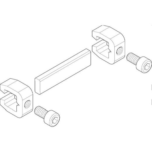 ABN Sammelschienenschrank-Verbindersatz 1polig 250A 12x5mm S/SF/SP XSV5111